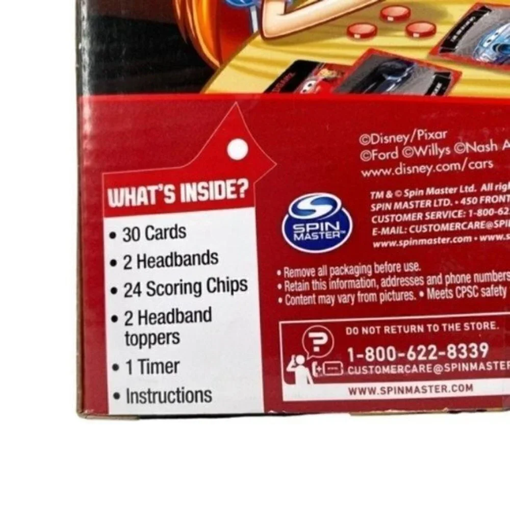 Disney disney pixar cars game